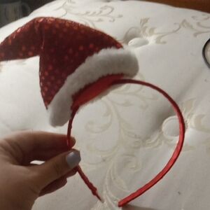 Festive Red Santa Hat Headband